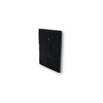 Plaque de numro de rue, en schiste, noir, l. 11, 5 x l. 15 cm, chapuis cixa10