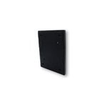 Plaque de numro de rue, en schiste, noir, l. 15 x l. 18, 5 cm, chapuis cixa11