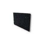 Plaque de numro de rue, en schiste, noir, l. 15 x l. 25 cm, chapuis cixa12