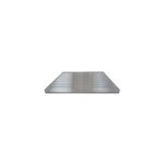 Plaque polycarbonate alvolaire l. 0. 98 x l. 2m, p. 16 mm, 2. 5kg / m2 2 parois transparent 5pcs