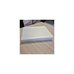 Plaque polycarbonate alvolaire l. 1. 25 x l. 3m, ep. 32 mm, 3. 8kg / m2 10 parois dore 5pcs