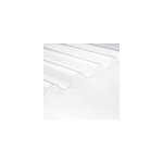 Plaque polycarbonate ondule transparent 200 x 92 cm, p. 50mm (vendue  la plaque)