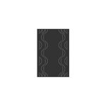 Plaque de protection mural le marquier eole noir l. 80 x h. 120 cm