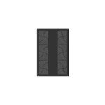 Plaque de protection murale le marquier arty l. 80 x h. 120 cm noire Plaque de protection murale le marquier arty l. 80 x h. 120 cm noire
