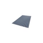 Plaque pvc ondul�e renolit tecno imac ecolina ardoise - 200 x 110, 4 cm