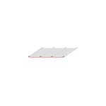 Plaque de toit acier galvanis l. 2 m x l. 85cm bac acier