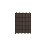 Plaque de toiture easy - tuile gallea marron l. 114 cm Plaque de toiture easy - tuile gallea marron l. 114 cm