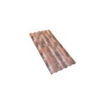Plaque de toiture imitation tuile coverlife en pvc sienne antique - 213 x 101 cm