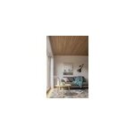 Plaquette de parement bois intrieur effet tasseau dcoratif olso 240 x8 cm