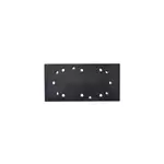 Plateau de ponçage pour ponceuse vibrante erbauer 187 x 90 mm Plateau de ponçage pour ponceuse vibrante erbauer 187 x 90 mm