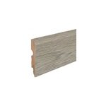 Plinthe arrondie mdf d�cor 12 ch�ne brun goodhome 220 x 8 cm, �p. 13 mm
