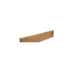 Plinthe arrondie pin rustique 200 x 7 cm, p. 10 mm