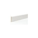 Plinthe mdf fr�ne blanc l. 220 x l. 7 x ep. 1 cm