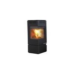 Pole  bois en acier aduro 12 tanche noir 6kw