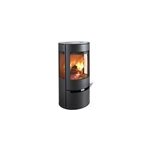 Pole  bois en acier aduro 9 air tanche noir 6kw
