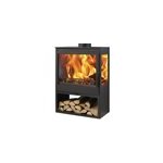 Po�le � bois en acier panadero onix 7. 1kw 88m�