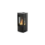 Po�le � bois en acier supra anaya tri - vision 9. 1kw 150m�