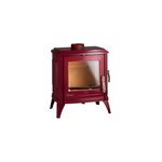 Pole  bois en fonte invicta sedan m rouge 10 kw 120m