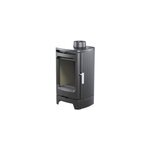 Po�le � bois en fonte supra france andr� noir 6 kw 100 m�