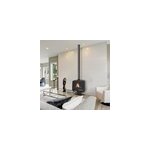 Pole  bois en fonte supra paul sur pied 10kw 150m