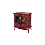 Poêle électrique dimplex optimyst grand rouge 2000w Poêle électrique dimplex optimyst grand rouge 2000w
