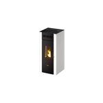 Po�le � granul�s �tanche canalisable pegaso elane 9 blanc 8. 5 kw