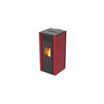 Po�le � pellet pegaso mira bordeaux 22. 8 kw