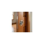 Poign�es cuvettes kuklos chrom�es avec serrure