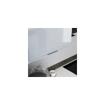 Poignée de meuble de cuisine goodhome pequin effet inox l. 15 cm, 2 pièces Poignée de meuble de cuisine goodhome pequin effet inox l. 15 cm, 2 pièces