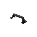 Poignée pour porte de garage noire goodhome Poignée pour porte de garage noire goodhome