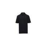 Polo noir site taille m coton et polyester Polo noir site taille m coton et polyester
