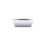 Pommeau de douche 1 jet, carr, chrome, hansgrohe vernis blend