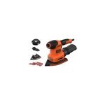 Ponceuse multifonction black + decker bew200k - qs 200w
