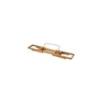 Pont de baignoire en bambou avec support tablette / livre msv l. 70 x p. 15, 1 cm Pont de baignoire en bambou avec support tablette / livre msv l. 70 x p. 15, 1 cm
