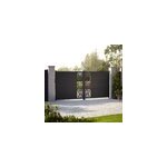 Portail alu neva anthracite - 300 x h. 170 cm Portail alu neva anthracite - 300 x h. 170 cm