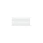 Portail coulissant motoris alpes 350x155, 1 cm blanc 9016 jardimat