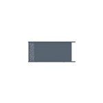 Portail coulissant motoris� frejus conceptuel 350x166, 8 cm gris 7037 jardimat