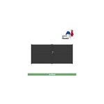 Portail jardimat battant aluminium perth noir - 350 x h. 166 cm