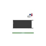 Portail jardimat coulissant aluminium alpes noir - 350 x h. 160 cm