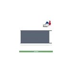 Portail jardimat coulissant aluminium chalon gris 7016 - 350 x h. 160 cm