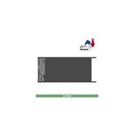 Portail jardimat coulissant aluminium frejus noir - 350 x h. 170 cm
