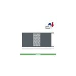 Portail jardimat coulissant aluminium neva 3 gris 7021 - 350 x h. 174 cm
