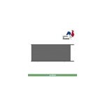 Portail jardimat coulissant motoris� aluminium alpes gris antique - 300 x h. 160 cm