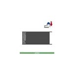 Portail jardimat coulissant motoris aluminium frejus noir - 350 x h. 170 cm