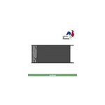 Portail jardimat coulissant motoris aluminium frejus noir - 400 x h. 170 cm