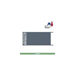 Portail jardimat coulissant motoris aluminium frejus tropical gris anthracite - 350 x h. 170 cm