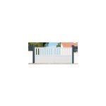 Portail pvc naussac blanc - 350 x h. 150 cm Portail pvc naussac blanc - 350 x h. 150 cm