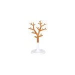 Porte - bijoux forme arbre msv spirella oslo blanc et bambou