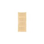 Porte coulissante connemara pin h. 204 x l. 93 cm