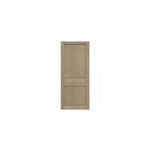 Porte coulissante ordesa effet chne h. 204 x l. 83 cm